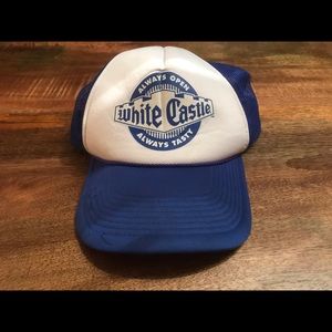 Vintage White Castle Trucker SnapBack Mesh Hat